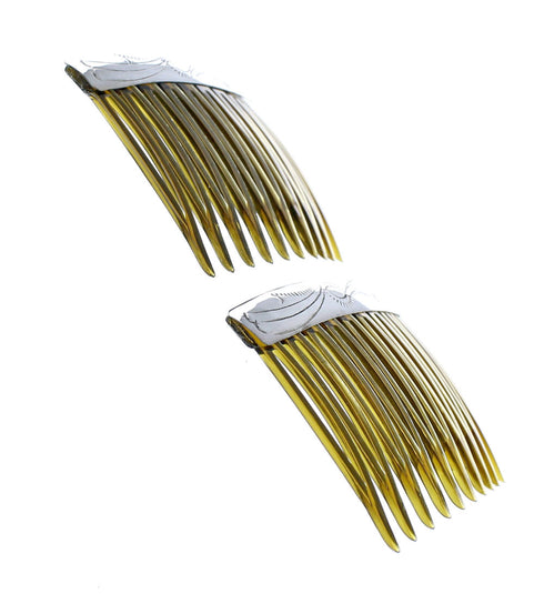 Sterling Silver American Indian Hair Combs AX127503